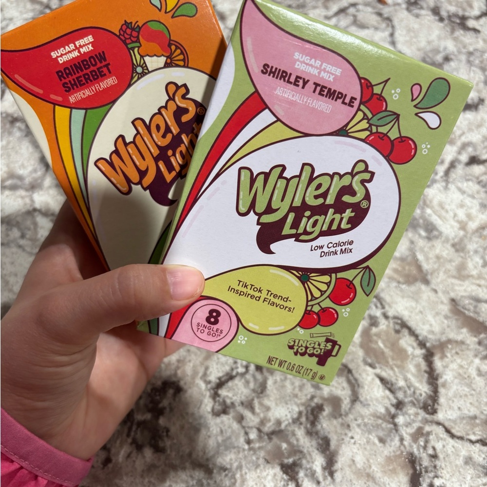 Viral WaterTok Flavors - Rainbow Sherbet + Shirley Temple